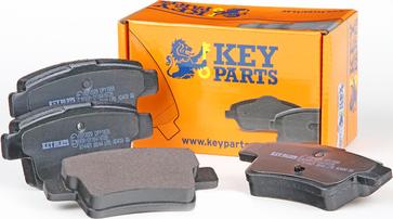 Key Parts KBP2029 - Комплект спирачно феродо, дискови спирачки vvparts.bg