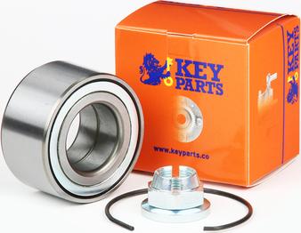 Key Parts KWB939 - Комплект колесен лагер vvparts.bg