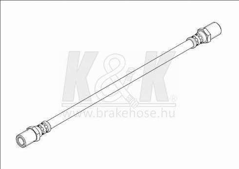 KK95KFT FT1769 - Спирачен маркуч vvparts.bg