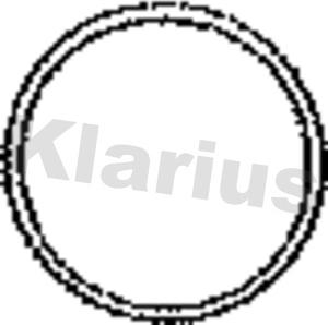 Klarius 410052 - Уплътнителен пръстен, изпуск. тръба vvparts.bg