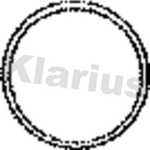 Klarius 410160 - Уплътнителен пръстен, изпуск. тръба vvparts.bg