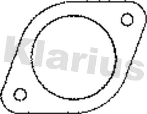 Klarius 410374 - Уплътнение, изпускателни тръби vvparts.bg