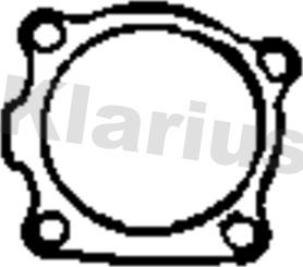 Klarius 411155 - Уплътнение, изпускателни тръби vvparts.bg