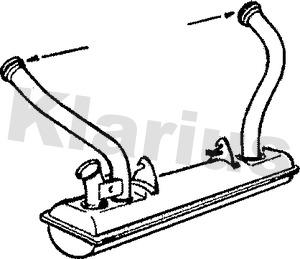 Klarius 420402 - Държач, гърне vvparts.bg