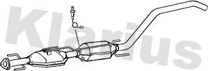 Klarius 390250 - Филтър за сажди / твърди частици, изпускателна система vvparts.bg