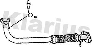 Klarius 301232 - Изпускателна тръба vvparts.bg