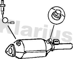 Klarius 311121 - Катализатор vvparts.bg