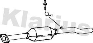 Klarius 311894 - Катализатор vvparts.bg