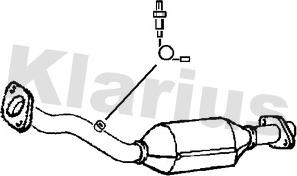 Klarius 312036 - Катализатор vvparts.bg