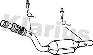 Klarius 312887 - Катализатор vvparts.bg