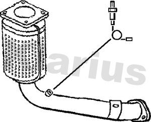 Klarius 312836 - Катализатор vvparts.bg