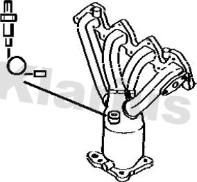 Klarius 380509 - Катализатор vvparts.bg