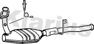 Klarius 380008 - Катализатор vvparts.bg