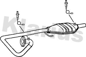 Klarius 380033 - Катализатор vvparts.bg