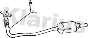 Klarius 380237 - Катализатор vvparts.bg