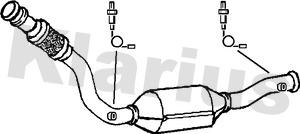 Klarius 321588 - Катализатор vvparts.bg