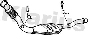 Klarius 321529 - Катализатор vvparts.bg