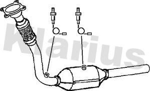 Klarius 321646 - Катализатор vvparts.bg