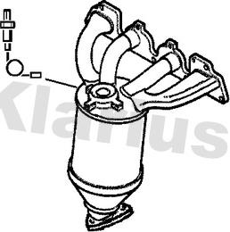 Klarius 321701 - Катализатор vvparts.bg