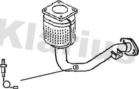 Klarius 322529 - Катализатор vvparts.bg