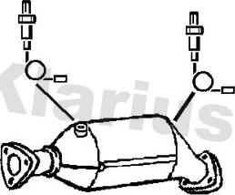 Klarius 322035 - Катализатор vvparts.bg