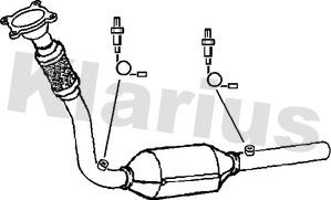 Klarius 322314 - Катализатор vvparts.bg