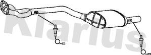 Klarius 322255 - Катализатор vvparts.bg