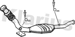 Klarius 322266 - Катализатор vvparts.bg