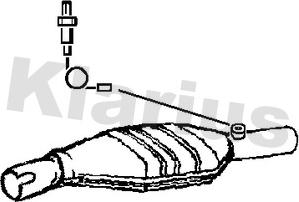 Klarius 370583 - Катализатор vvparts.bg