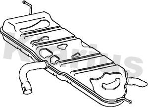 Klarius VW827V - Крайно гърне vvparts.bg