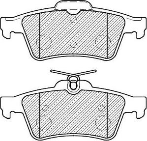 Klaxcar France 24919z - Комплект спирачно феродо, дискови спирачки vvparts.bg