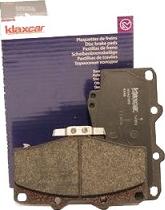 Klaxcar France 24557z - Комплект спирачно феродо, дискови спирачки vvparts.bg