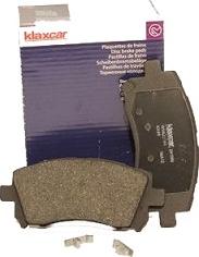 Klaxcar France 24108z - Комплект спирачно феродо, дискови спирачки vvparts.bg