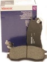 Klaxcar France 24107z - Комплект спирачно феродо, дискови спирачки vvparts.bg