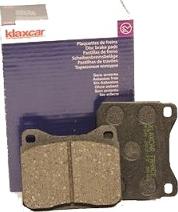 Klaxcar France 24181z - Комплект спирачно феродо, дискови спирачки vvparts.bg