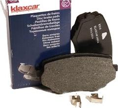 Klaxcar France 24861z - Комплект спирачно феродо, дискови спирачки vvparts.bg