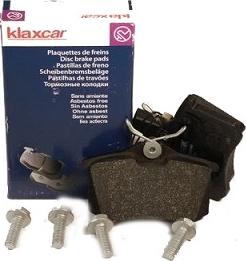 Klaxcar France 24863z - Комплект спирачно феродо, дискови спирачки vvparts.bg