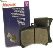 Klaxcar France 24234z - Комплект спирачно феродо, дискови спирачки vvparts.bg