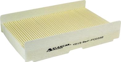 Klaxcar France FC033z - Филтър купе (поленов филтър) vvparts.bg