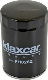 Klaxcar France FH026z - Маслен филтър vvparts.bg