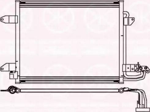 Klokkerholm 9545305211 - Кондензатор, климатизация vvparts.bg