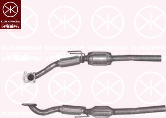 Klokkerholm 95238600 - Катализатор vvparts.bg