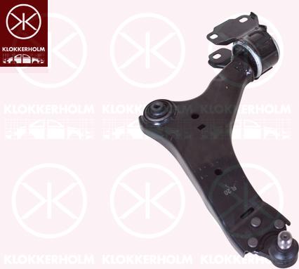 Klokkerholm 9057361 - Носач, окачване на колелата vvparts.bg