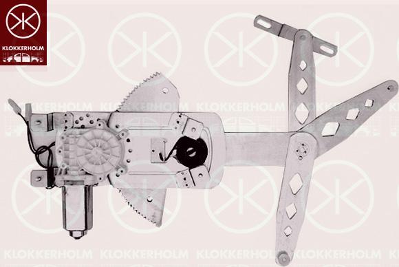 Klokkerholm 50511801 - Стъклоподемник vvparts.bg