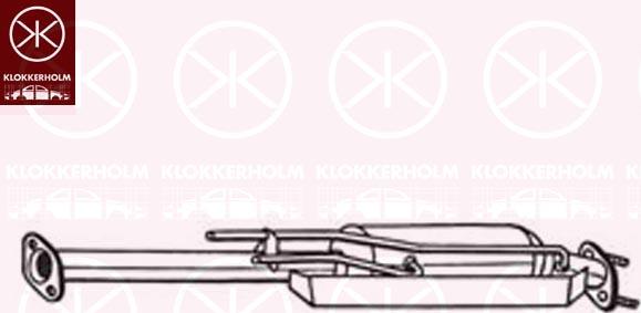 Klokkerholm 095-350 - Филтър за сажди / твърди частици, изпускателна система vvparts.bg