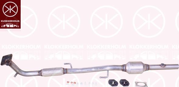 Klokkerholm 090-034 - Катализатор vvparts.bg