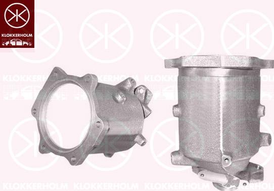 Klokkerholm 16708601 - Катализатор vvparts.bg