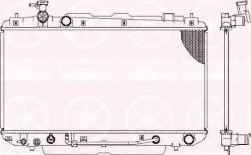 Klokkerholm 8179302299 - Радиатор, охлаждане на двигателя vvparts.bg