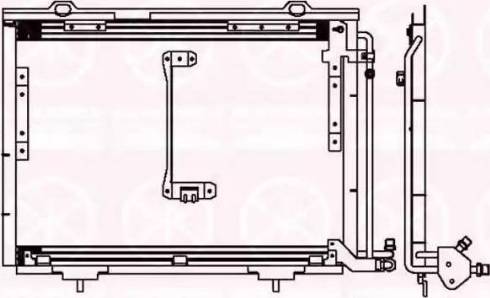 Klokkerholm 3512305207 - Кондензатор, климатизация vvparts.bg