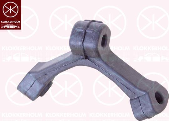 Klokkerholm 255-102 - Скоба, изпускателна система vvparts.bg